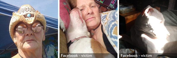 Rhoda Wagner fatal pit bull attack, 2021 breed identification photograph