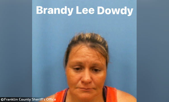 Brandy Lee Dowdy arrested dog attack