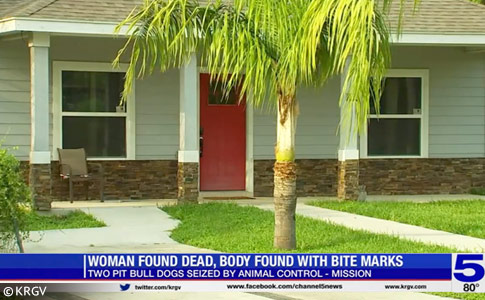 2022 Dog Bite Fatality Family Pit Bulls Suspected After Woman Found Dead in Mission, Texas photo