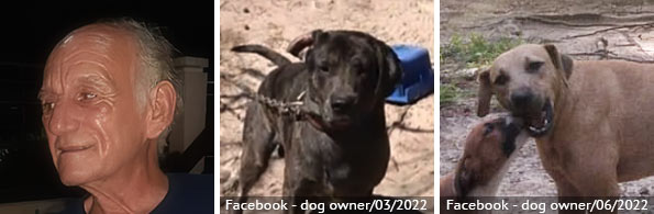 Duane Osadchuk - fatal dog pack attack, 2023 breed identification photograph