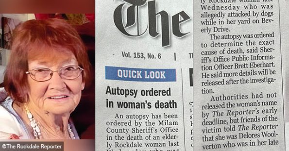 killed by dogs milam county